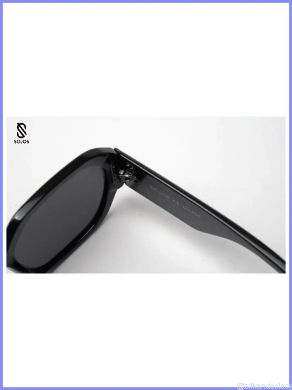 Retro Polarized Rectangle Sunglasses UV400 Full Frame Unisex